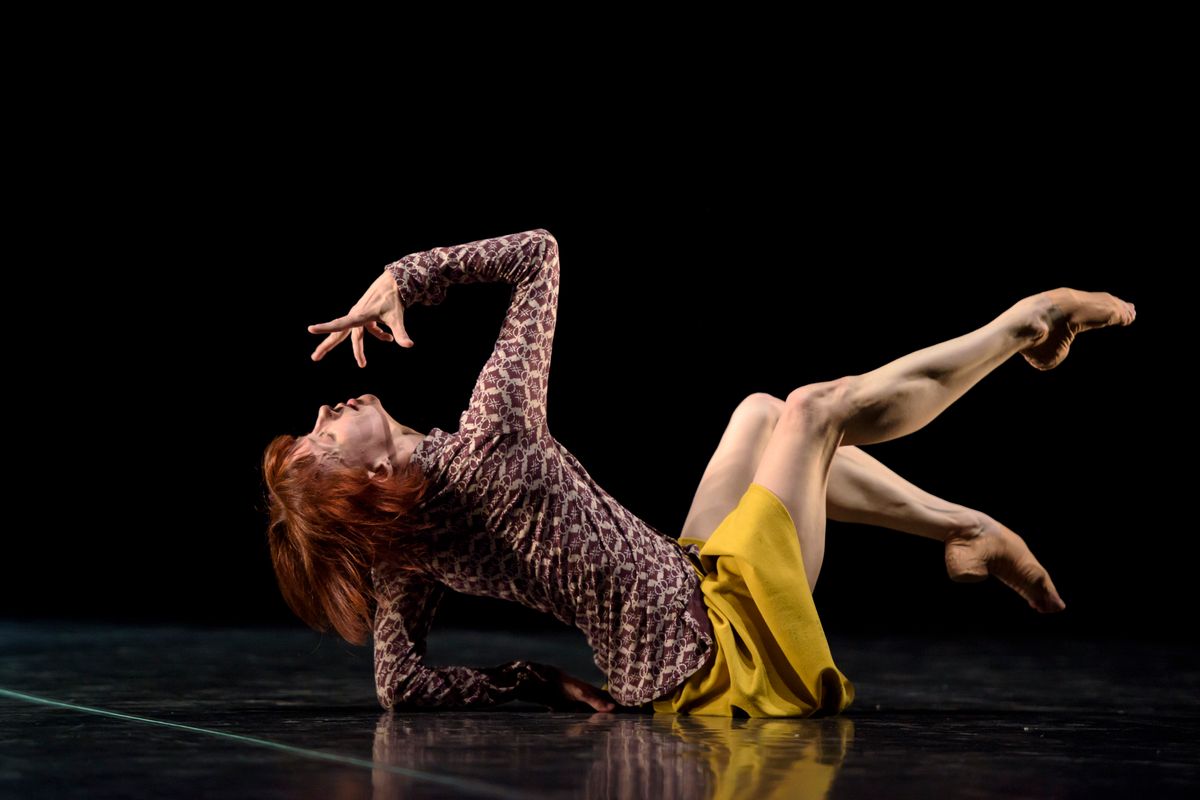 Sylvie Guillem performing a contemporary-classical solo