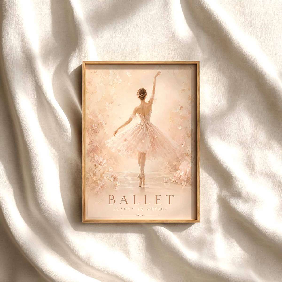 Aesthetic Ballet shown in a vintage composition showcasing fluid motion and an intimate performance mood