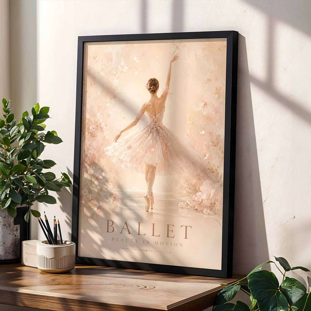 Aesthetic Ballet shown in a vintage composition showcasing fluid motion and an intimate performance mood inspired by elegant vintage dance