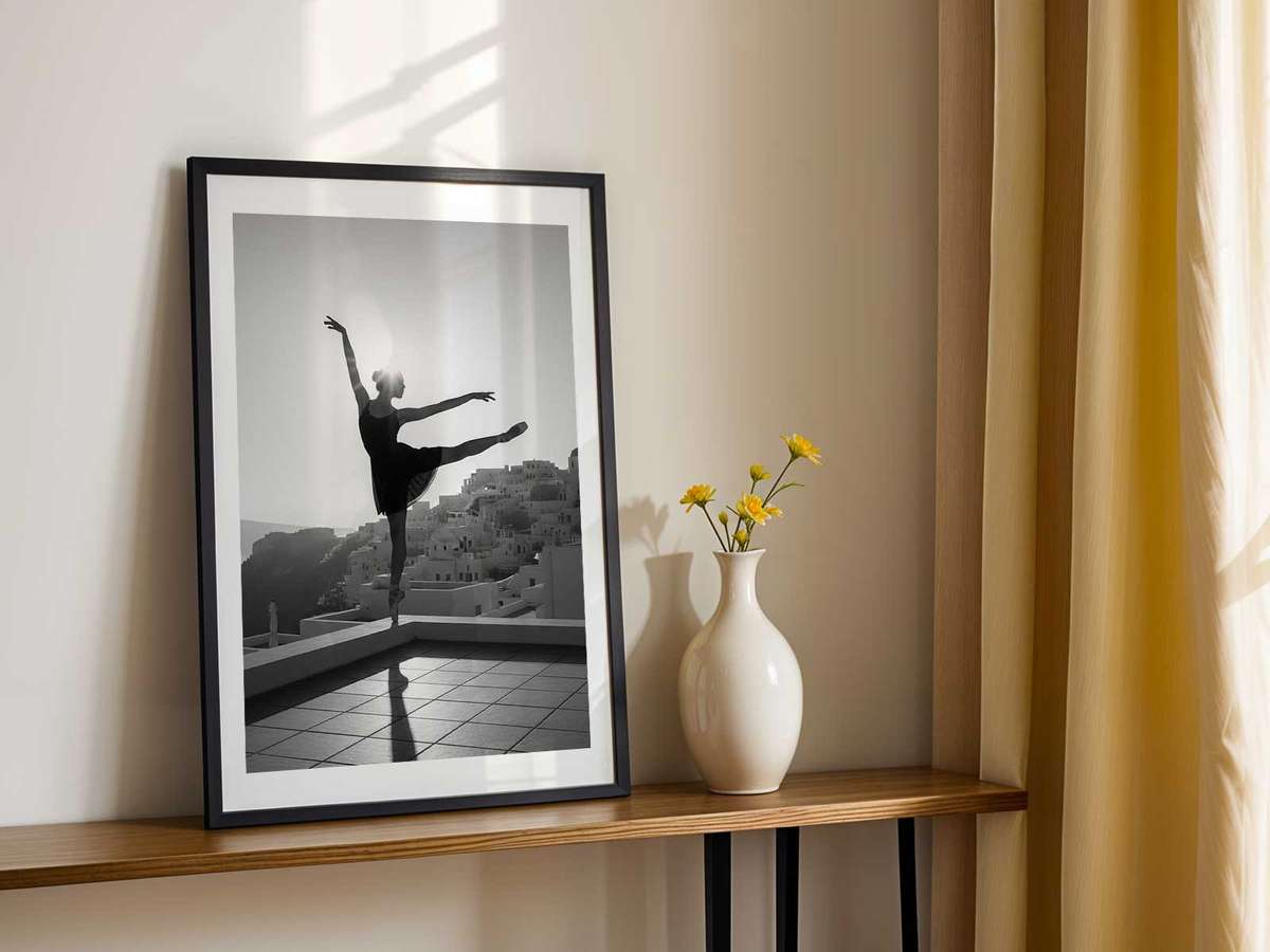 Ballet Dance Photo wall art showcasing expressive posture and refined dance details and a expressive visual character