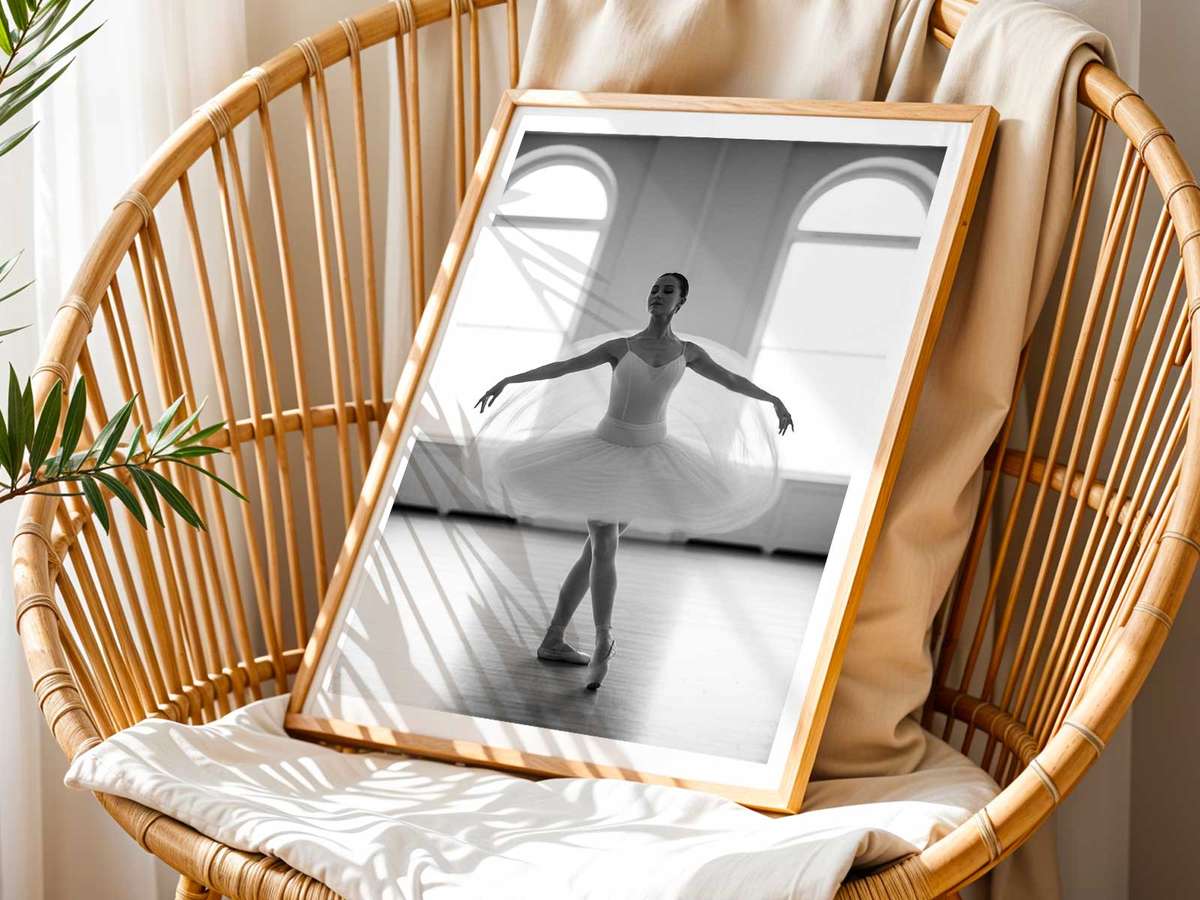 Dancer caught mid-pause between movements, the suspended gesture revealing the beauty inherent in the act of becoming