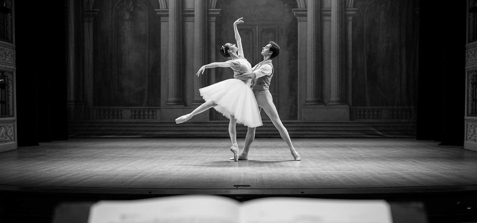 Ballet Posters Full of Grace, Stage Light and Movement
