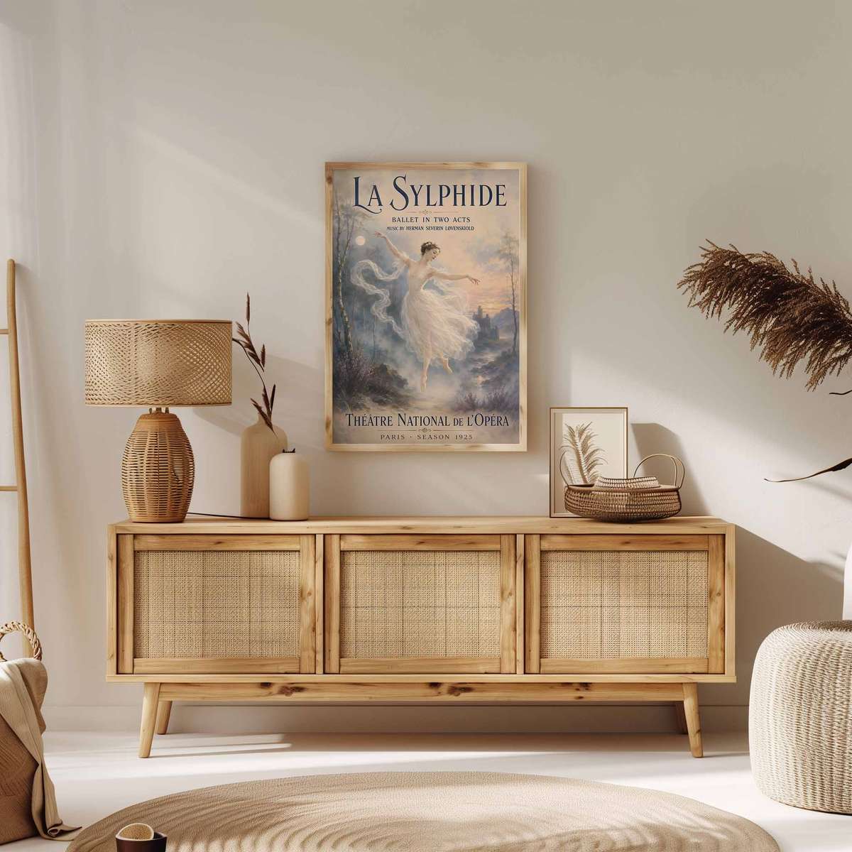 Artistic view of Ballet Aesthetic showing graceful movement and stage-inspired details for gallery wall decor